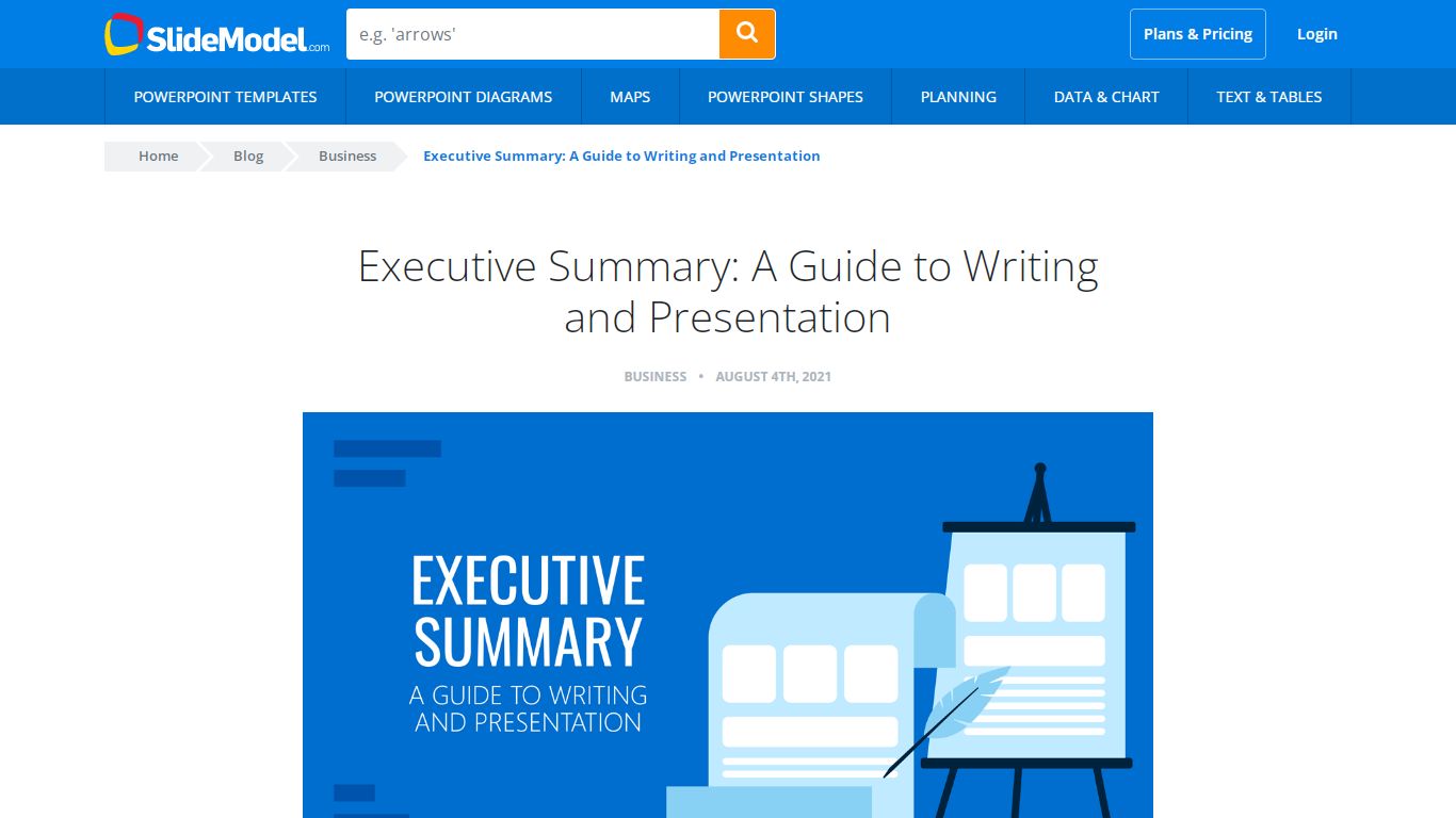 Executive Summary: A Guide to Writing and Presentation